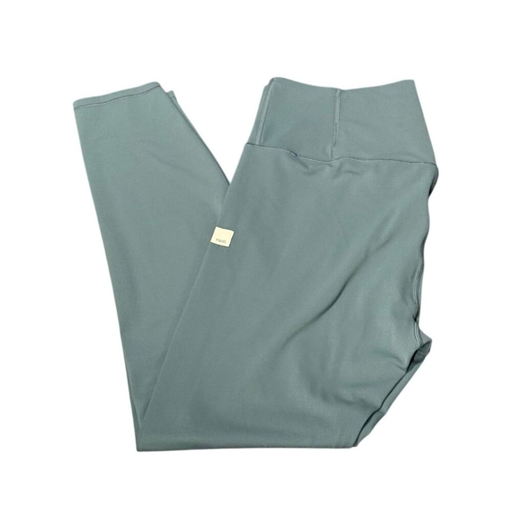 Vuori Steel Blue Leggings High Rise Performance Crop (sz XL)